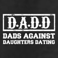 Dadd Dads Against Daughters Dating Gift 7 Panel Mesh Trucker Snapback Hat