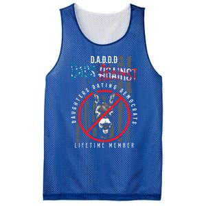 Daddd Dads Against Daughters Dating Democrats Meaningful Gift Mesh Reversible Basketball Jersey Tank