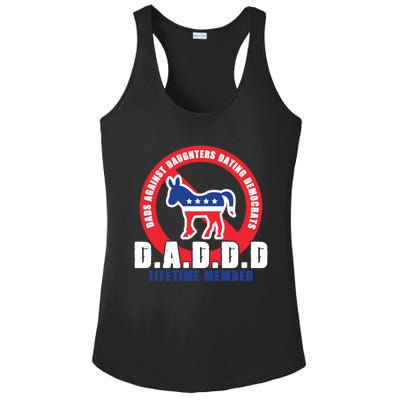 Daddd Dads Against Daughters Dating Democrats Gift Ladies PosiCharge Competitor Racerback Tank