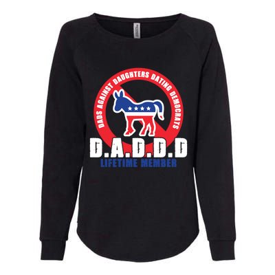 Daddd Dads Against Daughters Dating Democrats Gift Womens California Wash Sweatshirt