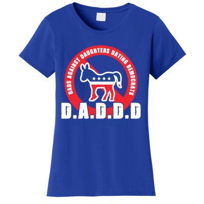 Daddd Dads Against Daughters Dating Democrats Gift Women's T-Shirt