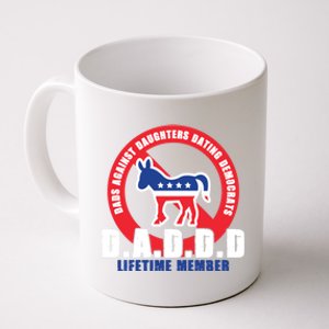 Daddd Dads Against Daughters Dating Democrats Gift Coffee Mug