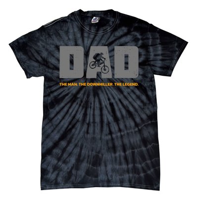 Downhill Dad And Downhill Mountain Biking For Downhill Tie-Dye T-Shirt