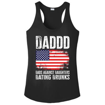 Daddd Dads Against Daughters Dating Drunks Great Gift Ladies PosiCharge Competitor Racerback Tank