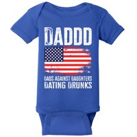 Daddd Dads Against Daughters Dating Drunks Great Gift Baby Bodysuit