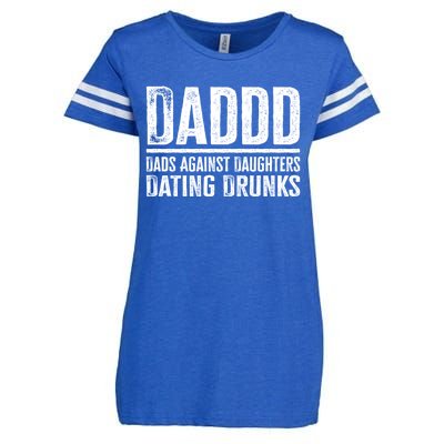 Daddd Dads Against Daughters Dating Drunks Gift Enza Ladies Jersey Football T-Shirt