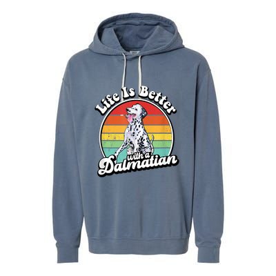 Dalmatian Garment-Dyed Fleece Hoodie