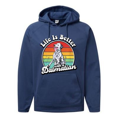 Dalmatian Performance Fleece Hoodie