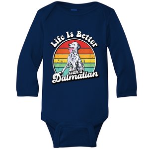 Dalmatian Baby Long Sleeve Bodysuit