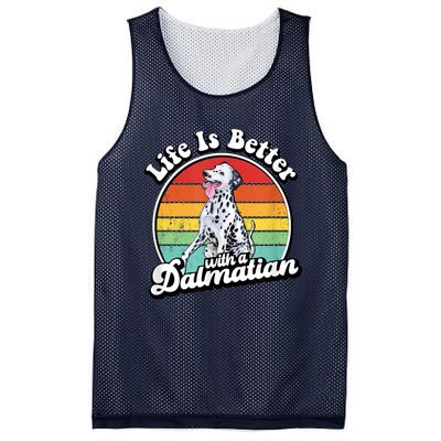 Dalmatian Mesh Reversible Basketball Jersey Tank