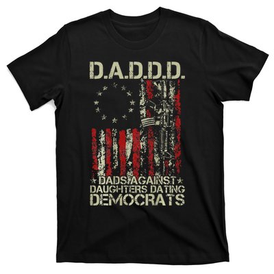 Daddd: Dads Against Daughters Dating Democrats T-Shirt