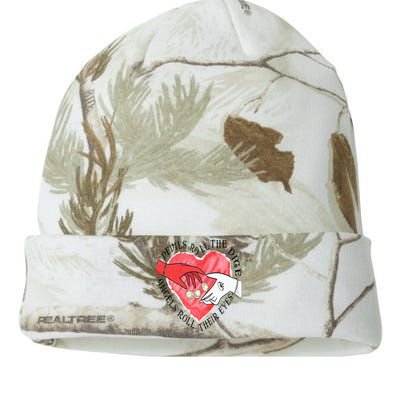 Devils Dice Angels Eyes Valentines Day Kati Licensed 12" Camo Beanie