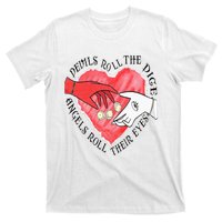 Devils Dice Angels Eyes Valentines Day T-Shirt