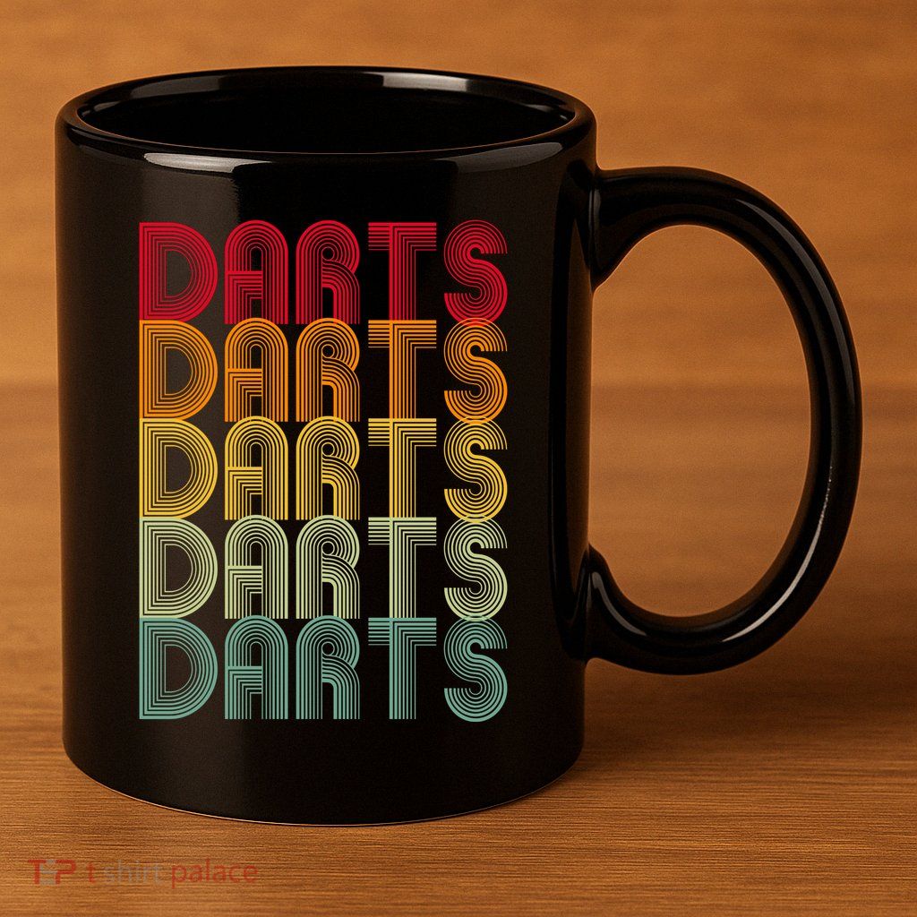 Darts 11oz C Handle Ceramic Mug