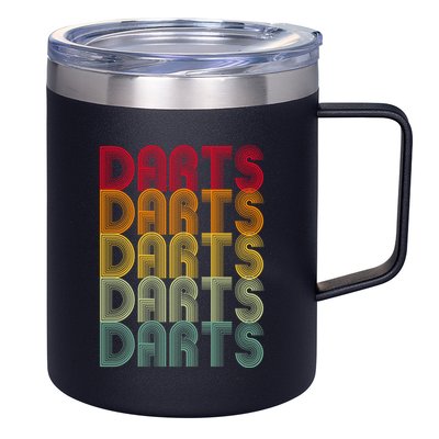 Darts 12oz Stainless Steel Coffee Mug