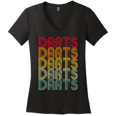 Darts Women's V-Neck T-Shirt