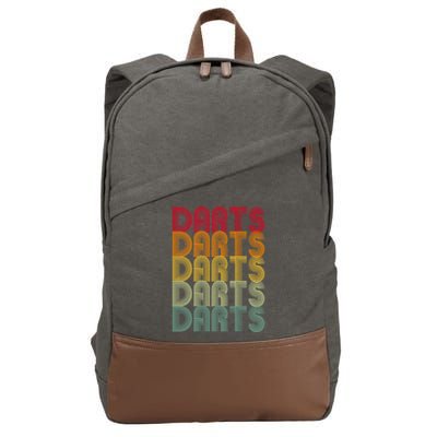 Darts Cotton Canvas Backpack