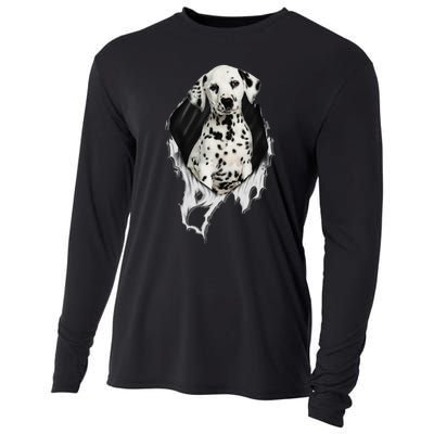 Dalmatian Cooling Performance Long Sleeve Crew