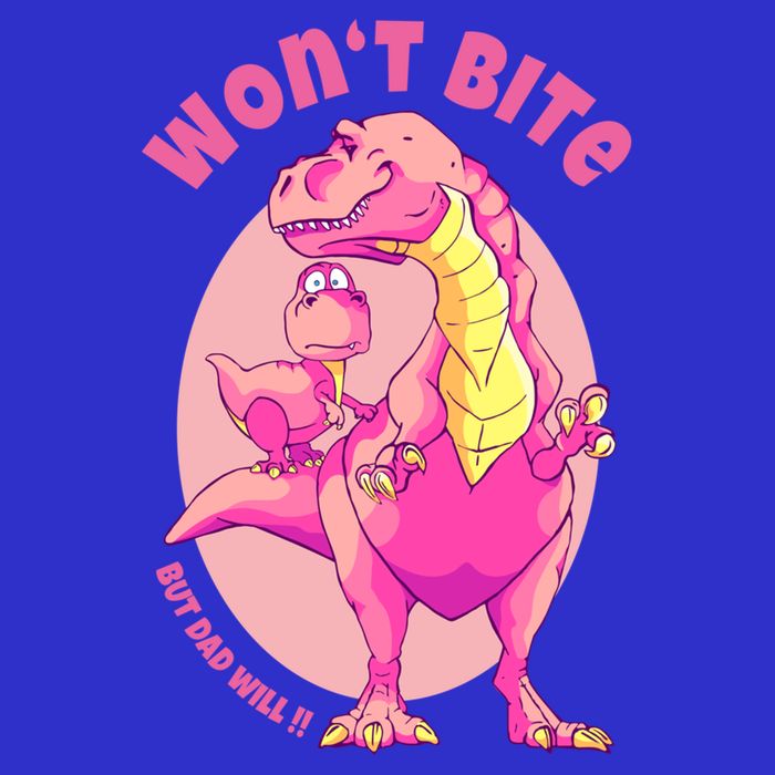 Dinosaur Dino And Daddysaurus Trex Funny Gift Toddler Long Sleeve Shirt