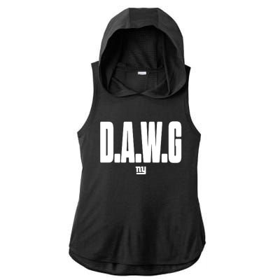 D.A.W.G Ladies PosiCharge Tri-Blend Wicking Draft Hoodie Tank