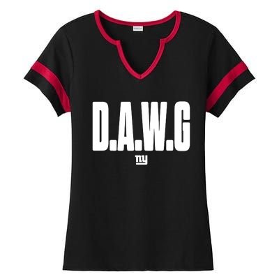 D.A.W.G Ladies Halftime Notch Neck Tee