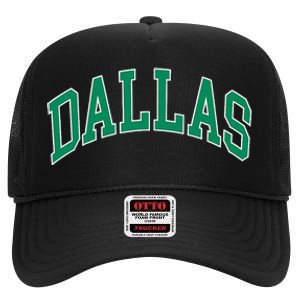 Dallas High Crown Mesh Back Trucker Hat