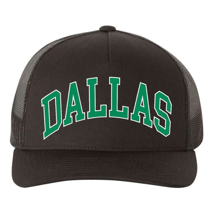 Dallas Yupoong Adult 5-Panel Trucker Hat