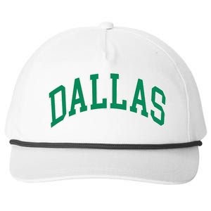 Dallas Snapback Five-Panel Rope Hat