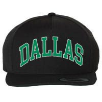 Dallas Wool Snapback Cap