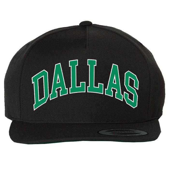 Dallas Wool Snapback Cap