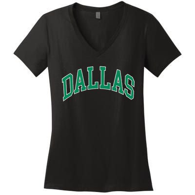 Dallas Women's V-Neck T-Shirt