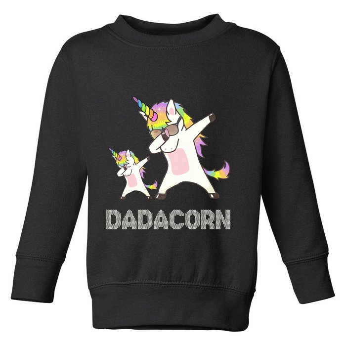 Dadacorn Toddler Sweatshirt