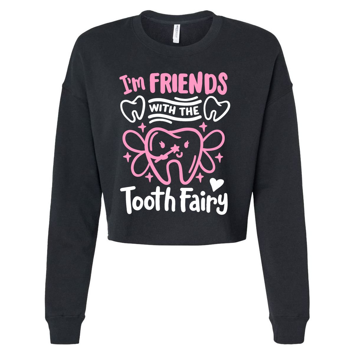 Dentist Dental Assistant Dental Hygienist Dentistry Cropped Pullover Crew