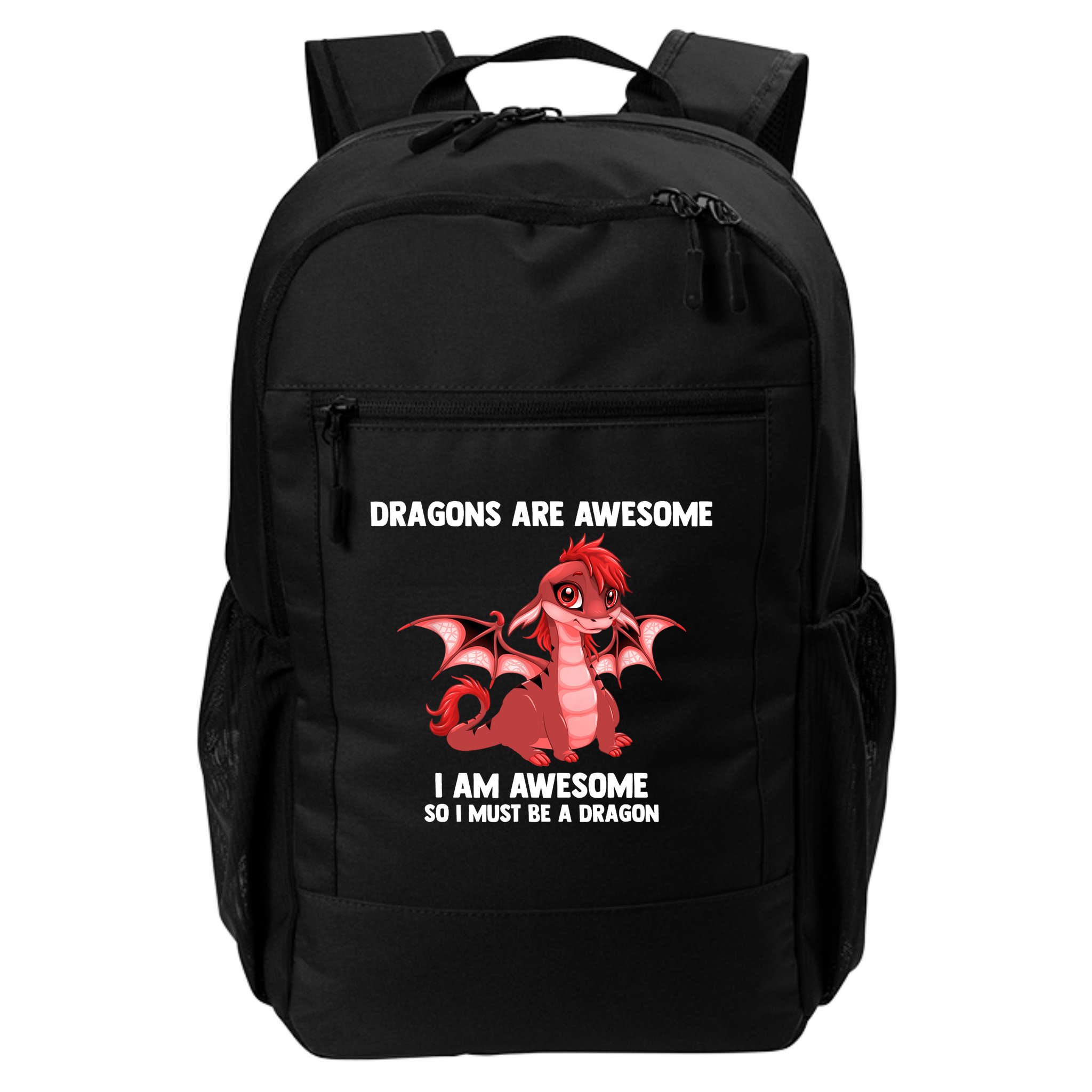 Dragons Dragons Are Awesome I'm A Dragon Girls Backpack