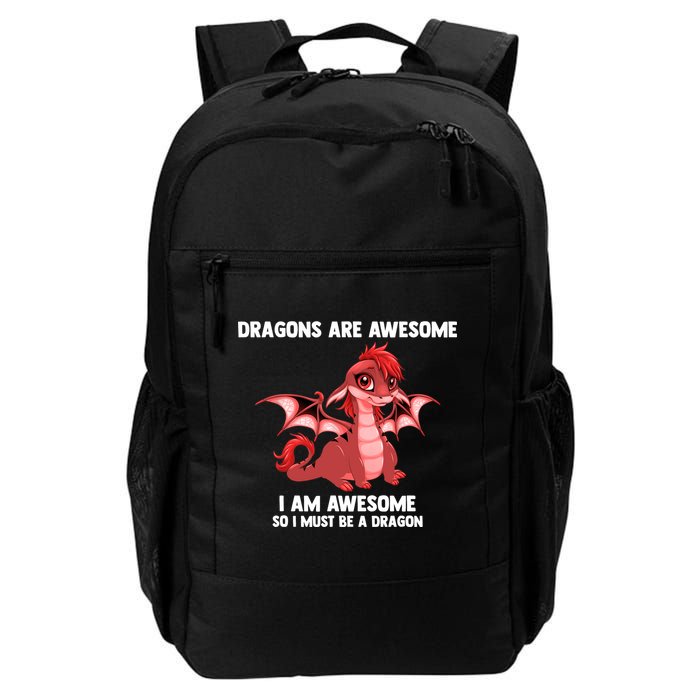 Dragons Dragons Are Awesome I'm A Dragon Girls Backpack