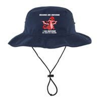 Dragons Dragons Are Awesome I'm A Dragon Girls Bucket Hat