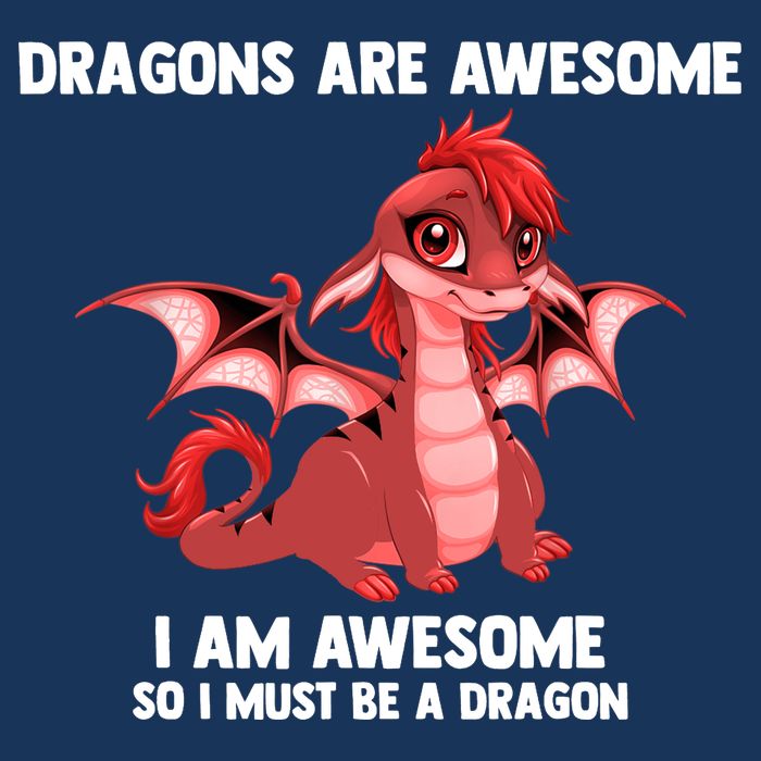 Dragons Dragons Are Awesome I'm A Dragon Girls Zip Tote Bag