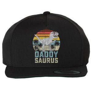 Daddysaurus Wool Snapback Cap