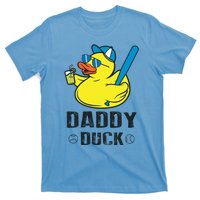 Daddy Duck Baseball Dad Rubber Duck Gift T-Shirt