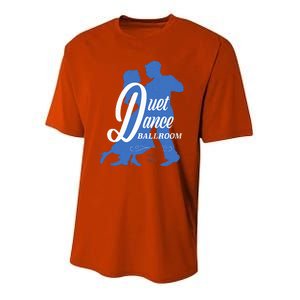 Duet Dance Ballroom Youth Performance Sprint T-Shirt