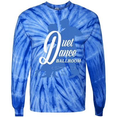 Duet Dance Ballroom Tie-Dye Long Sleeve Shirt