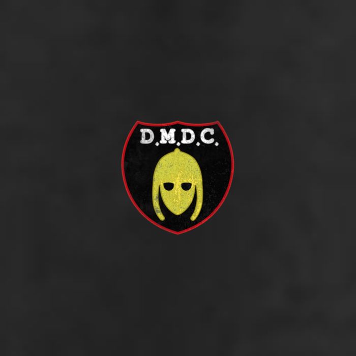 Dmdc Detectorists Badge Distressed Knit Cap Winter Beanie