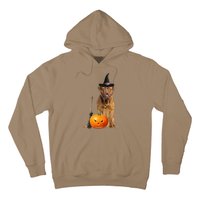 Dogue De Bordeaux Witch Hat Halloween Dog Hoodie