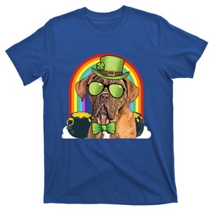 Dogues De Bordeaux Dog Leprechaun Funny St Patricks Day Funny Gift T-Shirt