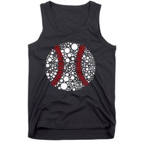 \Dot Day Baseball Lover Dot Day Make Your Mark Dot Day Tank Top