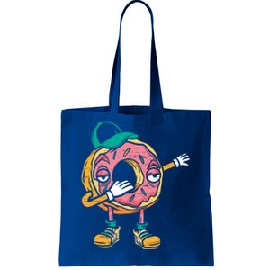 Dabbing Donut Baking Pastry Hole Chef Baker Gift Tote Bag