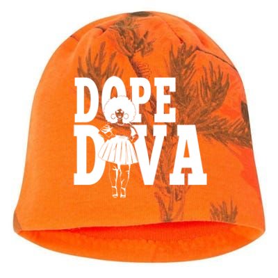 Dope Diva Black Melanin Mom Mother Sista Sister Great Gift Kati - Camo Knit Beanie