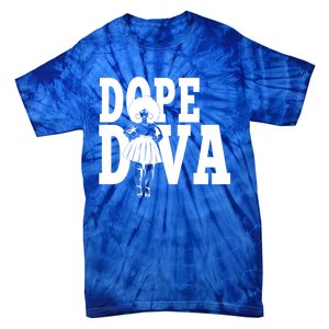 Dope Diva Black Melanin Mom Mother Sista Sister Great Gift Tie-Dye T-Shirt