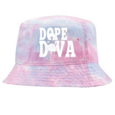 Dope Diva Black Melanin Mom Mother Sista Sister Great Gift Tie-Dyed Bucket Hat