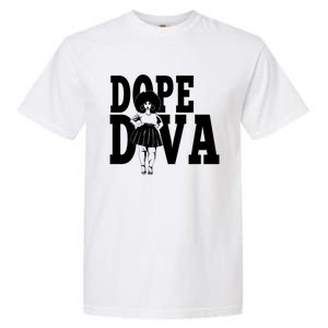 Dope Diva Black Melanin Mom Mother Sista Sister Great Gift Garment-Dyed Heavyweight T-Shirt